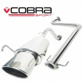 MG17 Cobra Sport MG ZR 1.4 & 1.8 (105/120/160) Cat Back System (Non-Resonated)